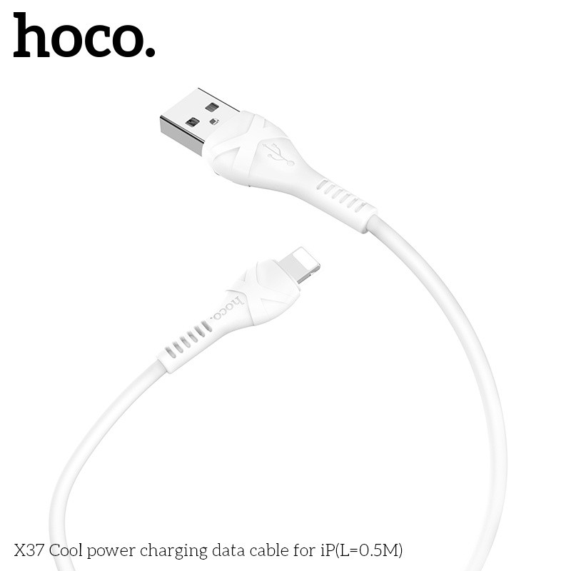 Cáp sạc ngắn Hoco X37 lightning 25cm