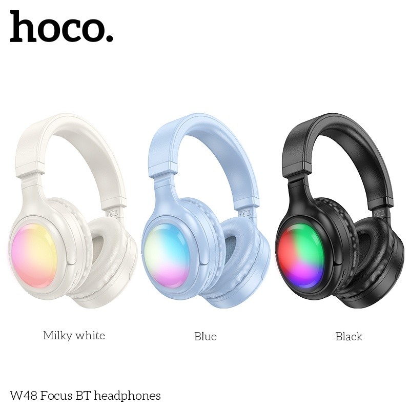 Tai nghe bluetooth V5.3 RGB Hoco W48