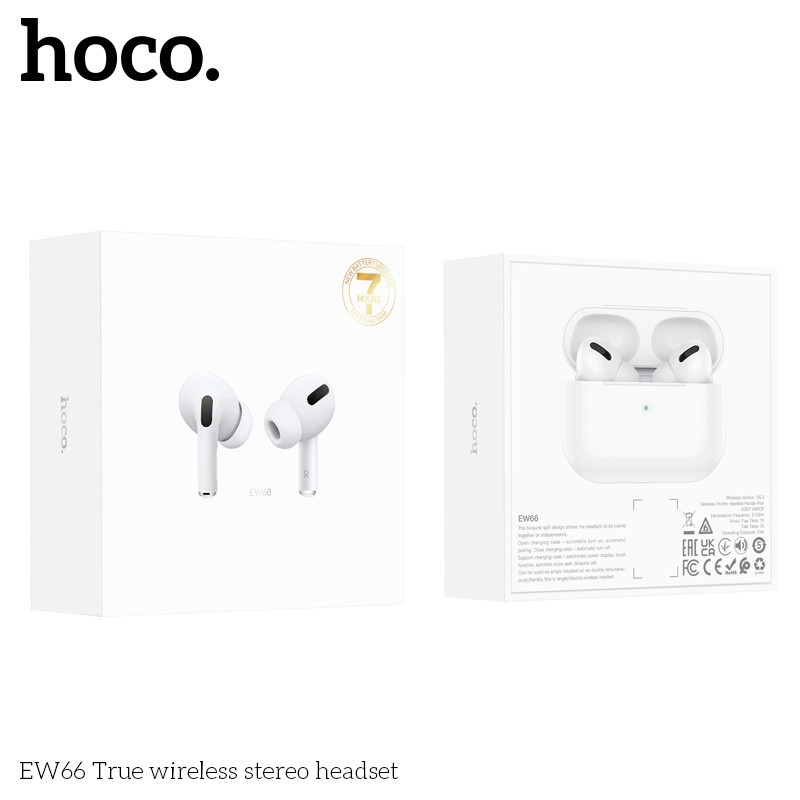 Tai nghe bluetooth Hoco Ew66 pin 7 giờ