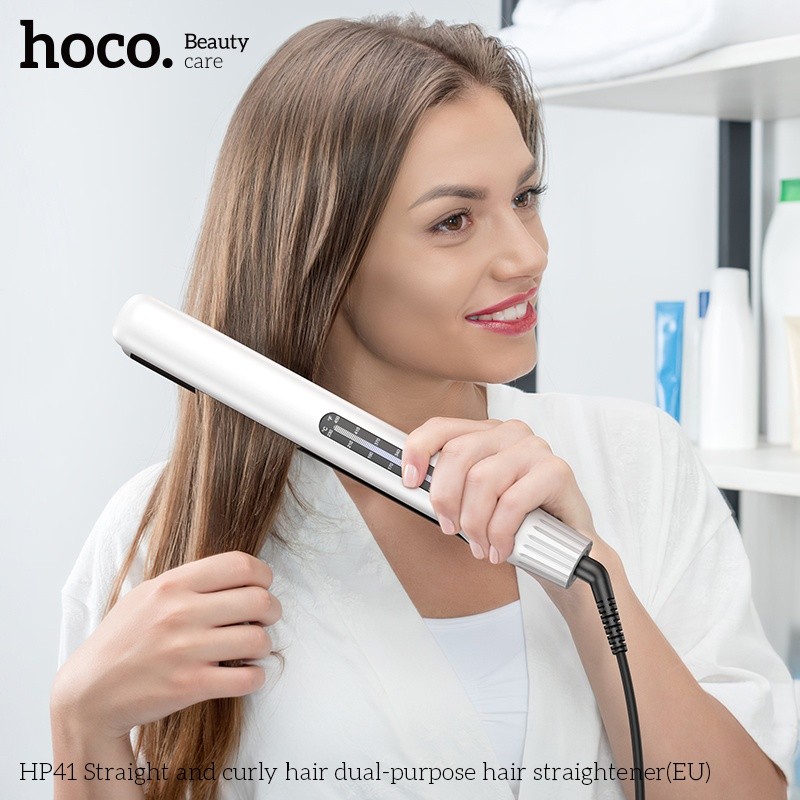 Máy duỗi tóc và làm xoăn tóc 2 trong 1 Hoco HP41