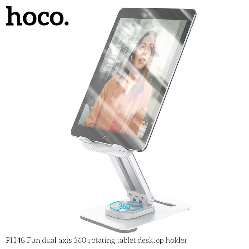 Giá đỡ điện thoại để bàn xoay 360 độ Hoco PH48