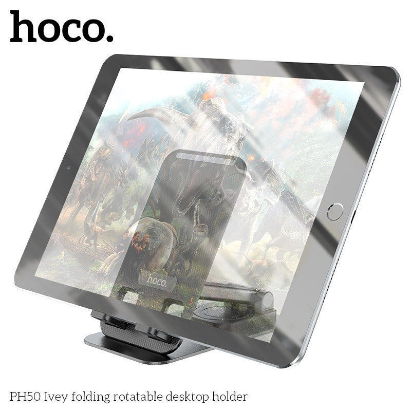 Giá đỡ điện thoại để bàn gập xoay 360 độ Hoco PH50