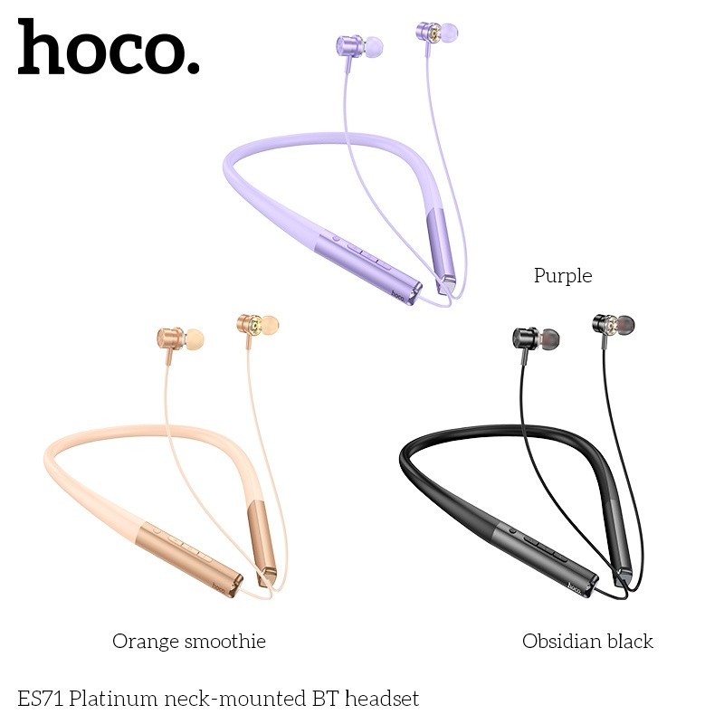 Tai nghe thể thao đeo cổ bluetooth Hoco ES71