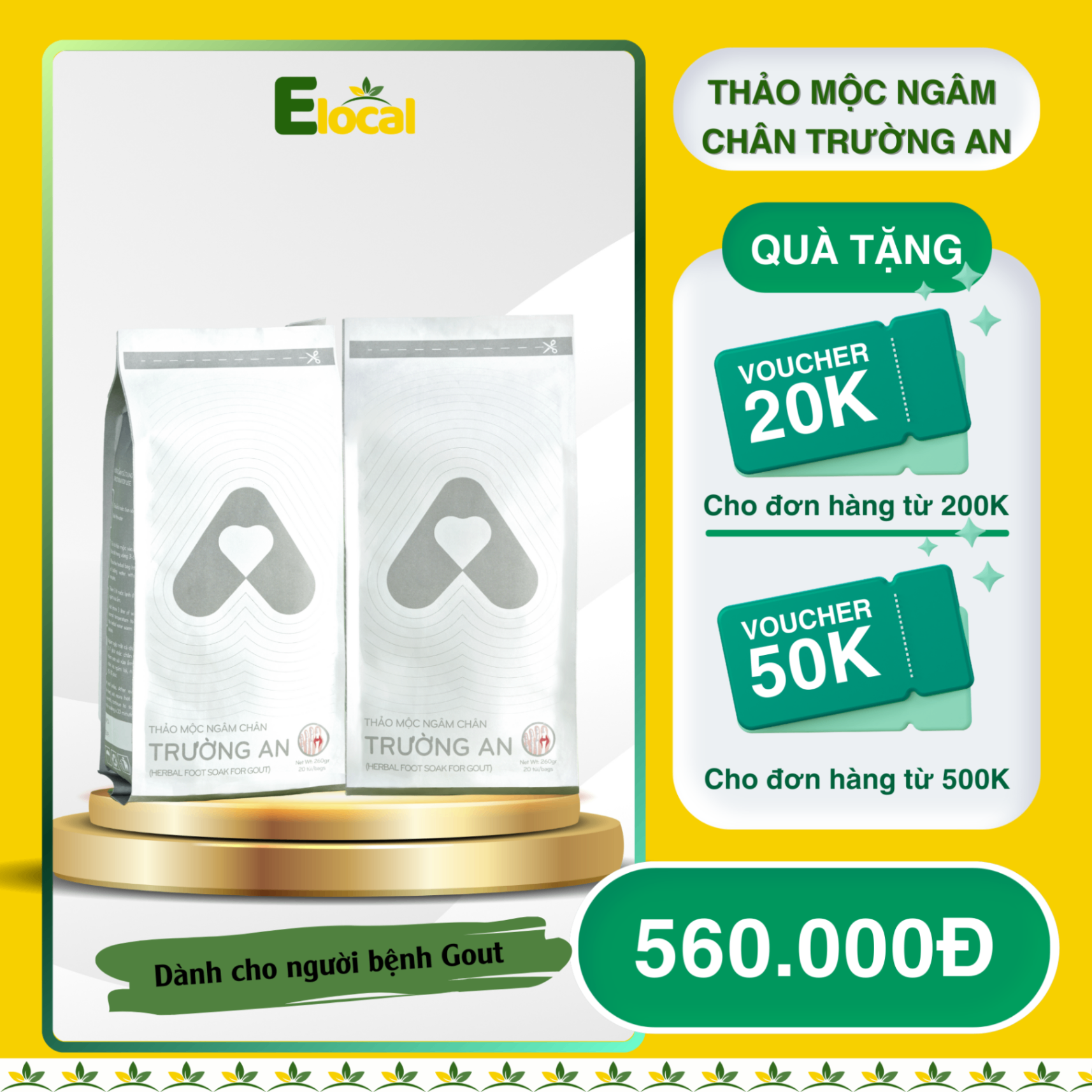 Thảo mộc ngâm chân Trường An