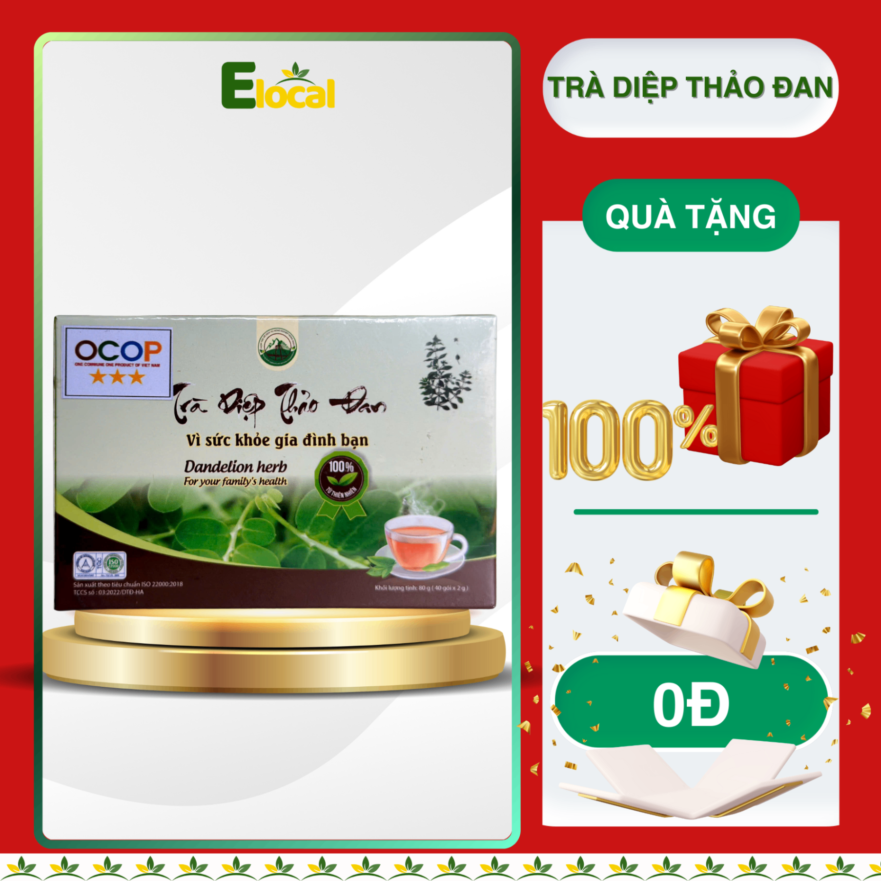 Trà Diệp Thảo Đan (quà tặng)