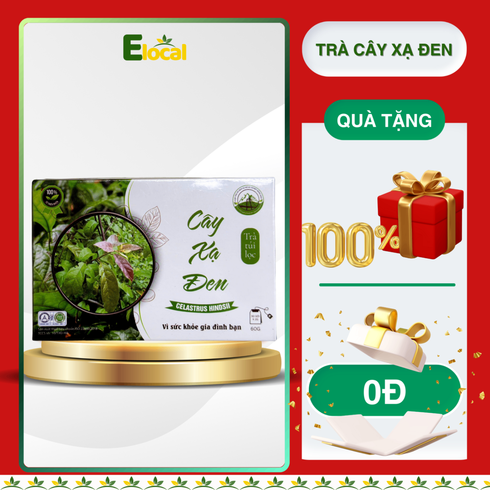 Trà Cây Xạ Đen (quà tặng)