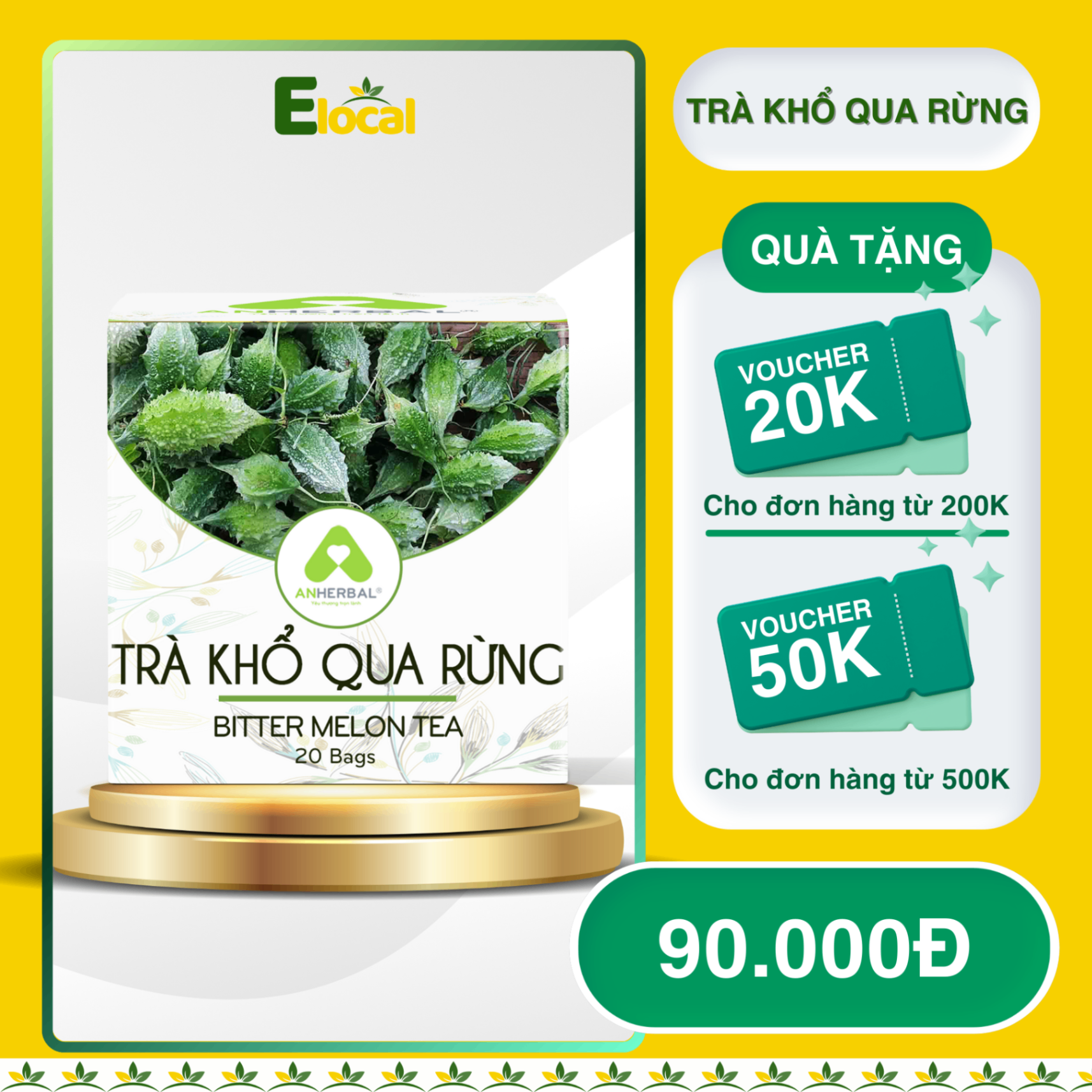 Trà khổ qua rừng