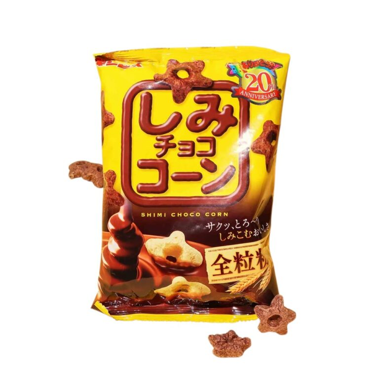 Bánh ăn dặm Ginbis bỏng ngô lúa mì phủ Sô Cô La