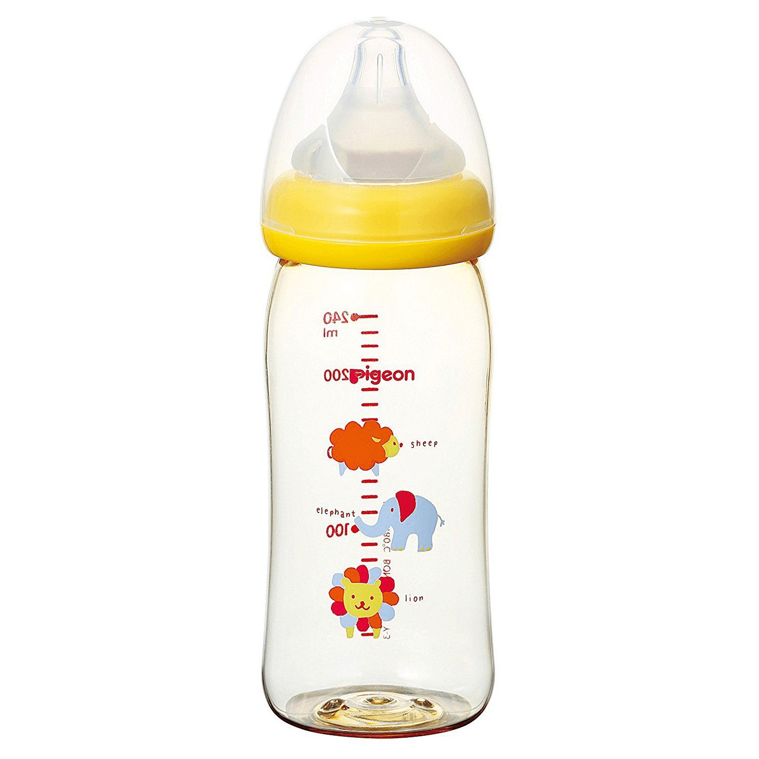 Bình sữa Pigeon cổ rộng voi con 240ml