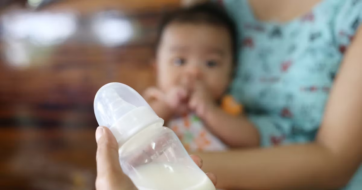 Cách pha sữa meiji dạng bột