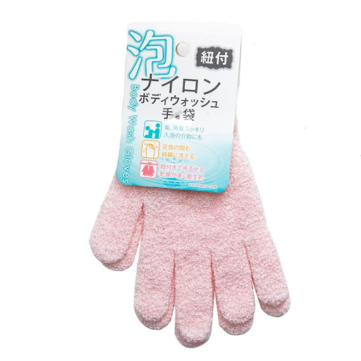 Găng tay tắm bằng nylon xốp