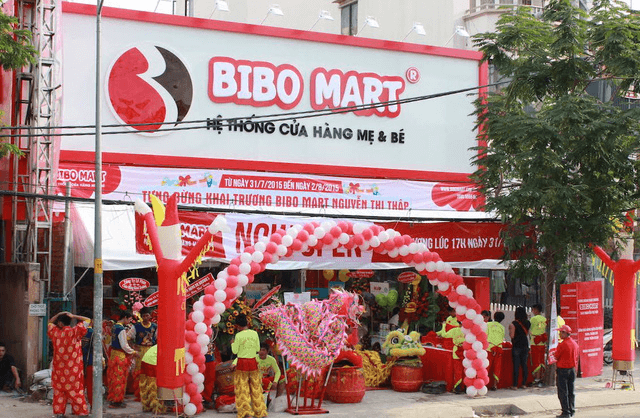 Hệ thống cửa hàng mẹ & bé Bibo Mart