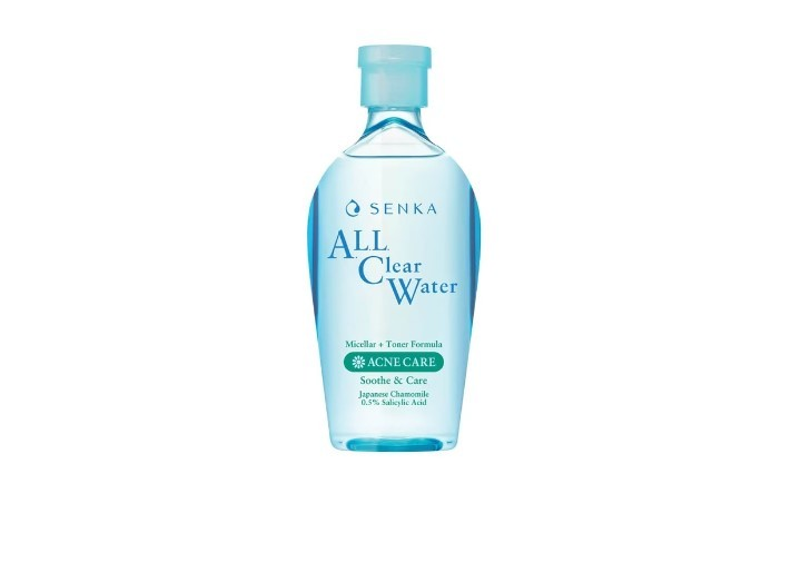 Tẩy trang dành cho da dầu mụn nhạy cảm Senka Ac Water Acne Care