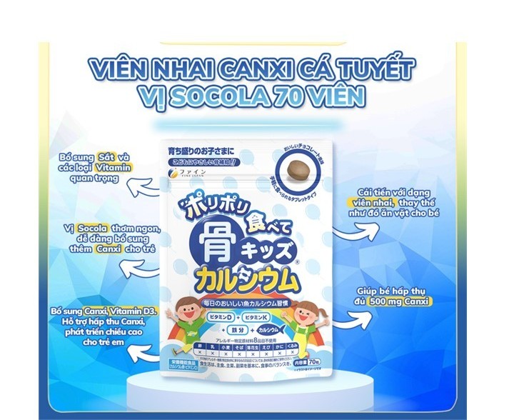 Bổ sung canxi