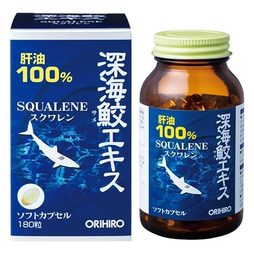 Viên Uống Dầu gan Cá Mập Orihiro 180 Viên