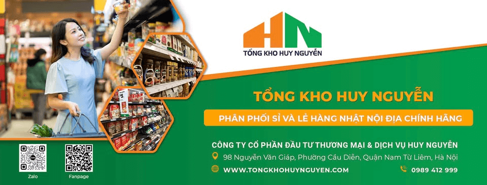 Tổng kho Huy Nguyễn - Phân phối sỉ và lẻ hàng Nhật nội địa chính hãng