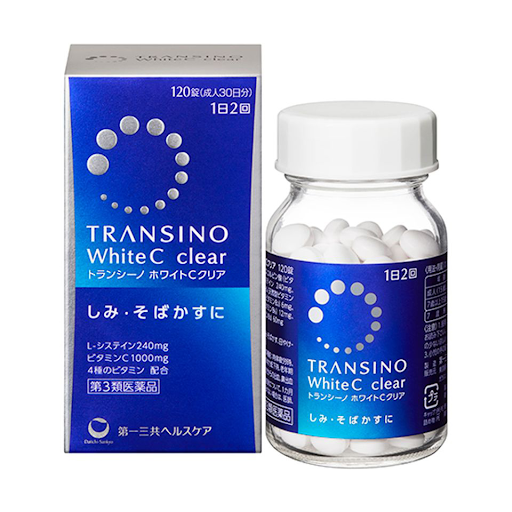 Viên Uống Trị Nám Transino White C Clear Trắng Da 240 Viên T30