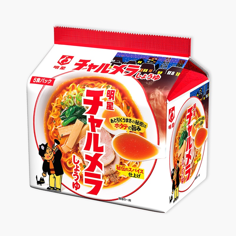 Mì ramen chyarumera vị nước tương, T18