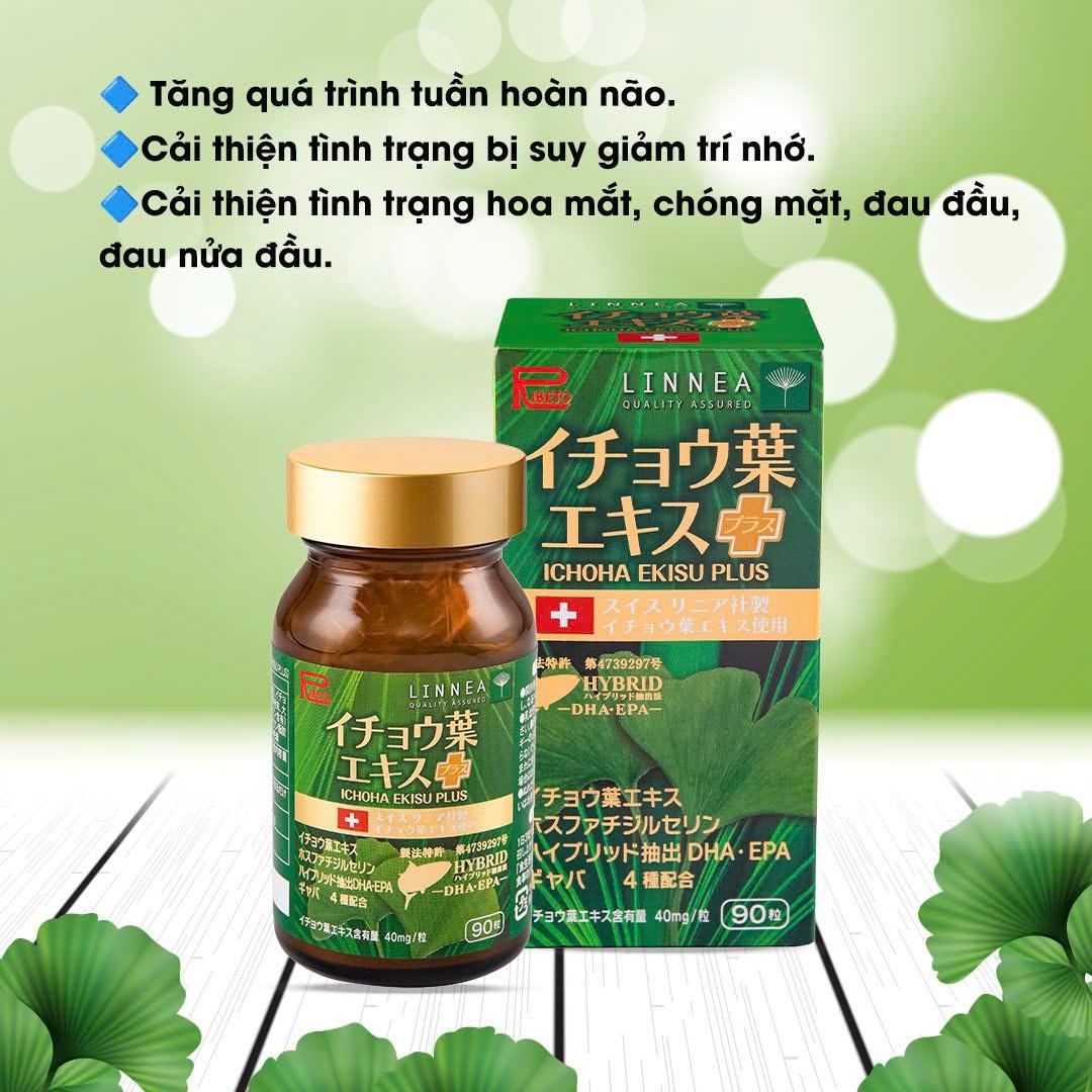 Công dụng của viên uống Ichola Ekisu Plus 90 viên