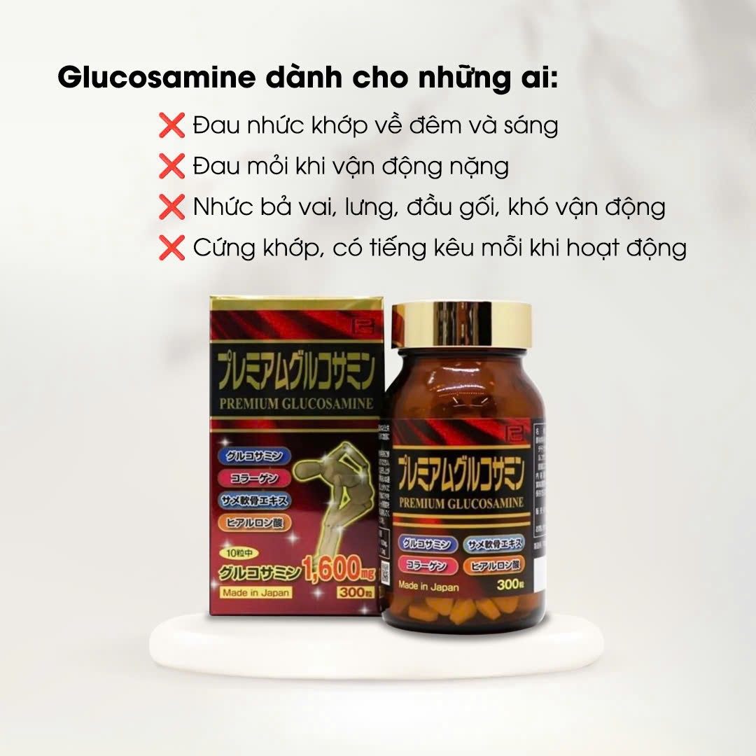 Tạm biệt ngay các cơn đau khớp với 5 viên Premium Glucosamine