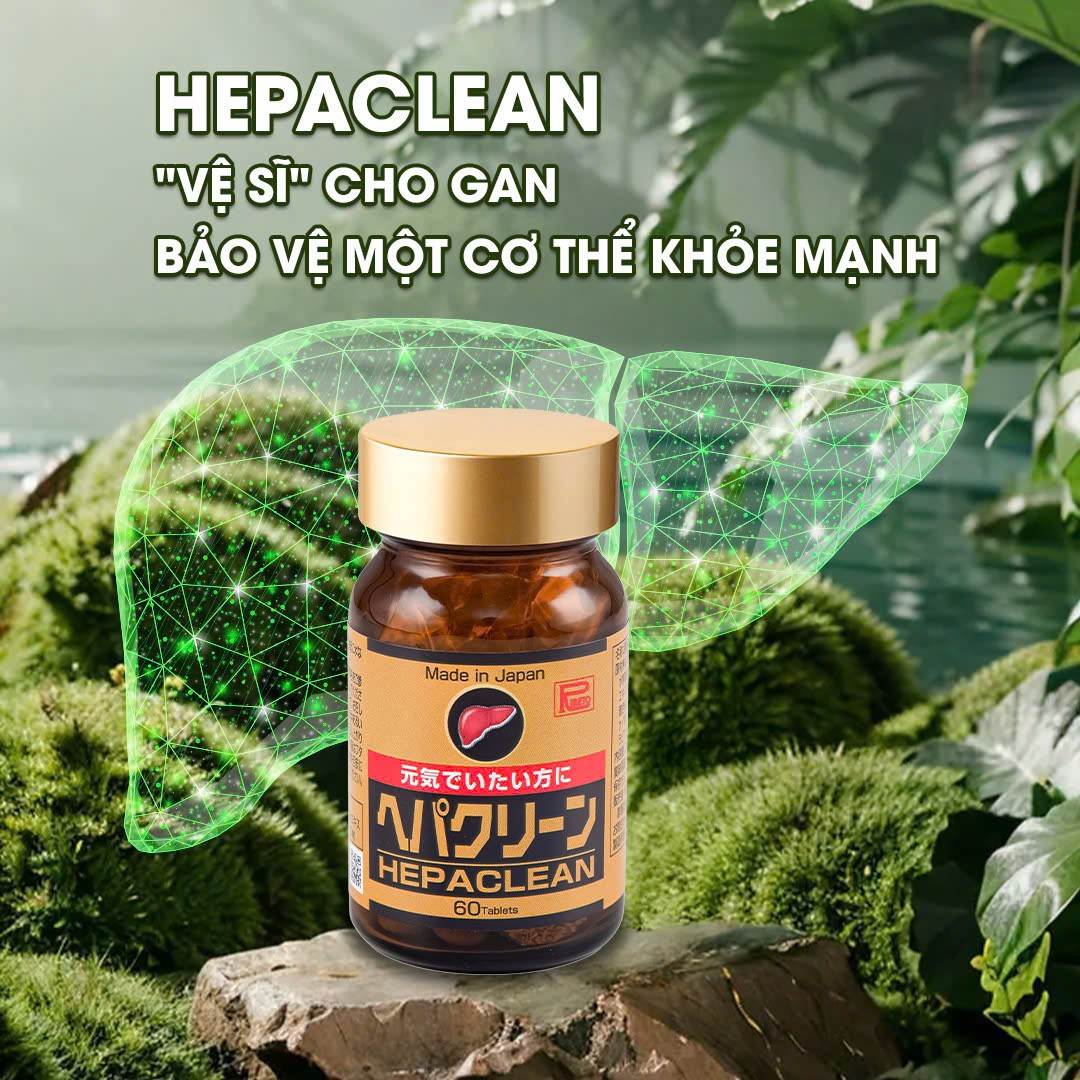 Viên uống hỗ trợ giải độc gan Hepaclean