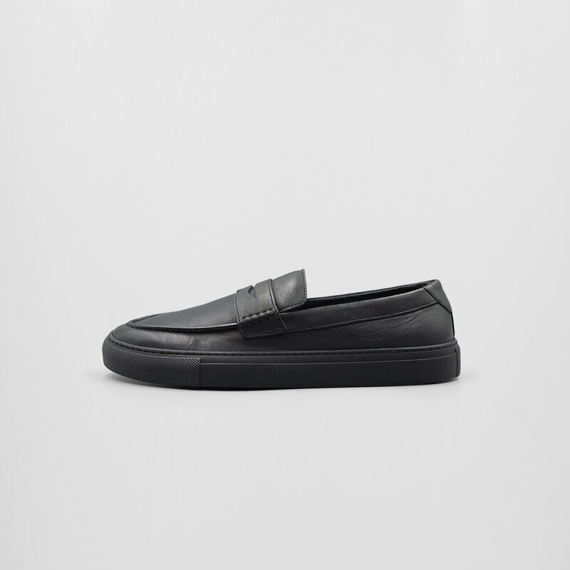 Ethan Slip-on | Đen Đế Đen-FS