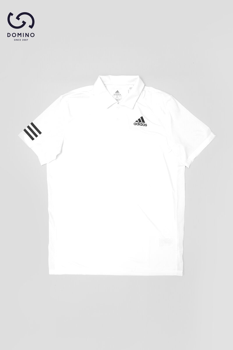 ADIDAS CLUB 3STR POLO WHT - GL5416-FS