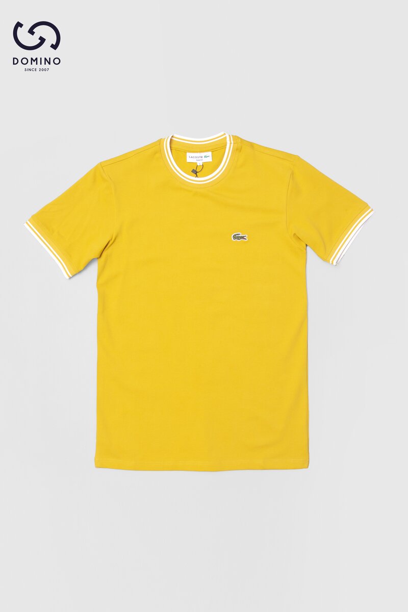 LACOSTE - VÀNG CỔ VIỀN TRẮNG - H6083-7-FS