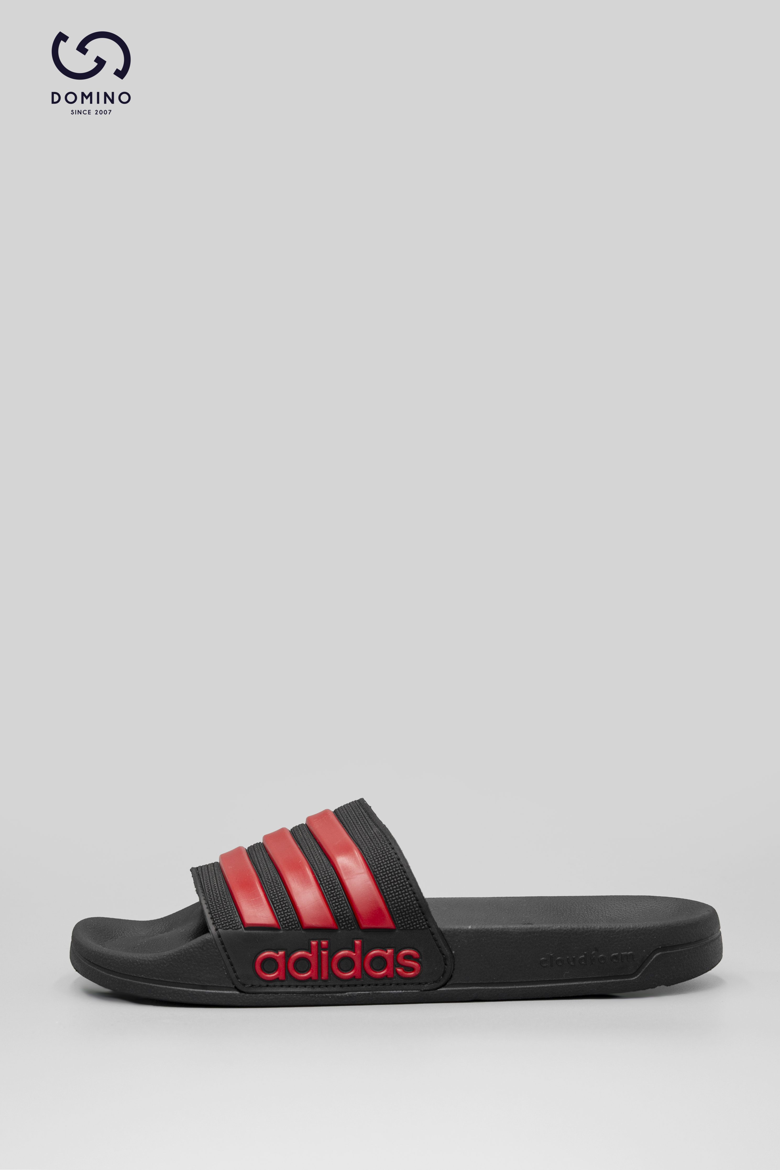 ADIDAS ADILETTE SHOWER SLIDES BLACK/RED - EG1884-FS