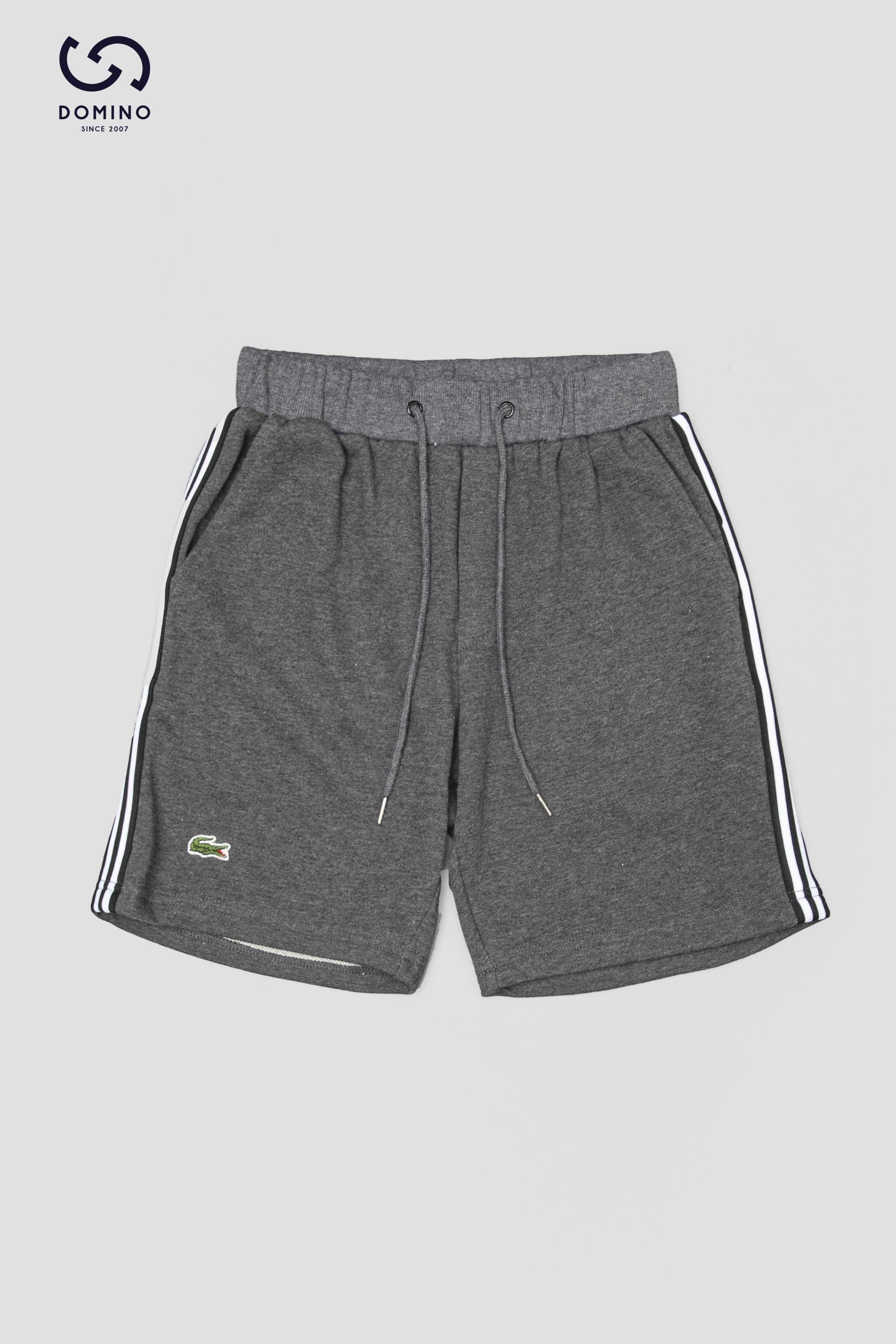 LACOSTE - XÁM SỌC ĐEN TRẮNG - LACOS242-FS
