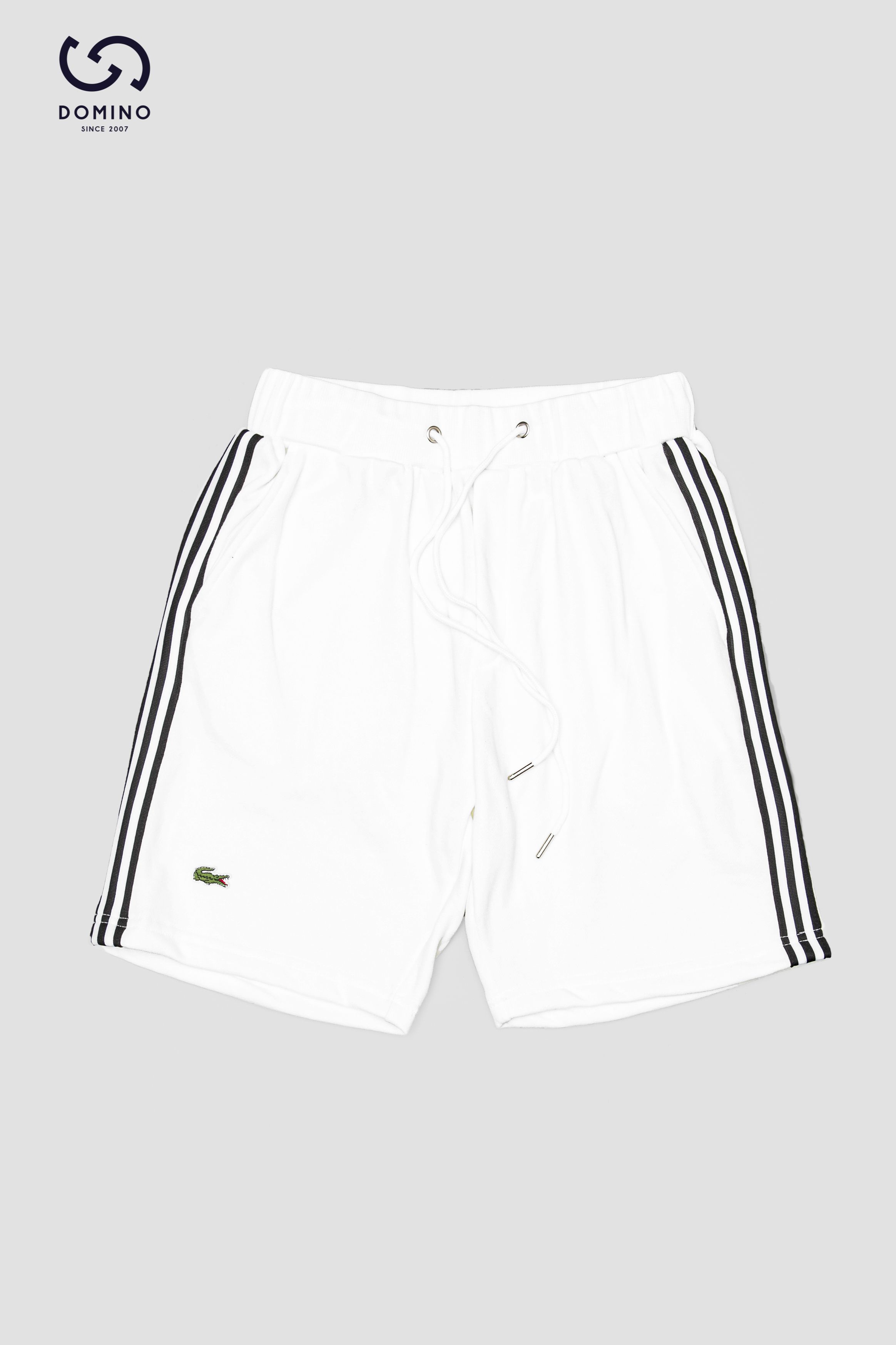 LACOSTE - TRẮNG SỌC ĐEN - LACOS241-FS