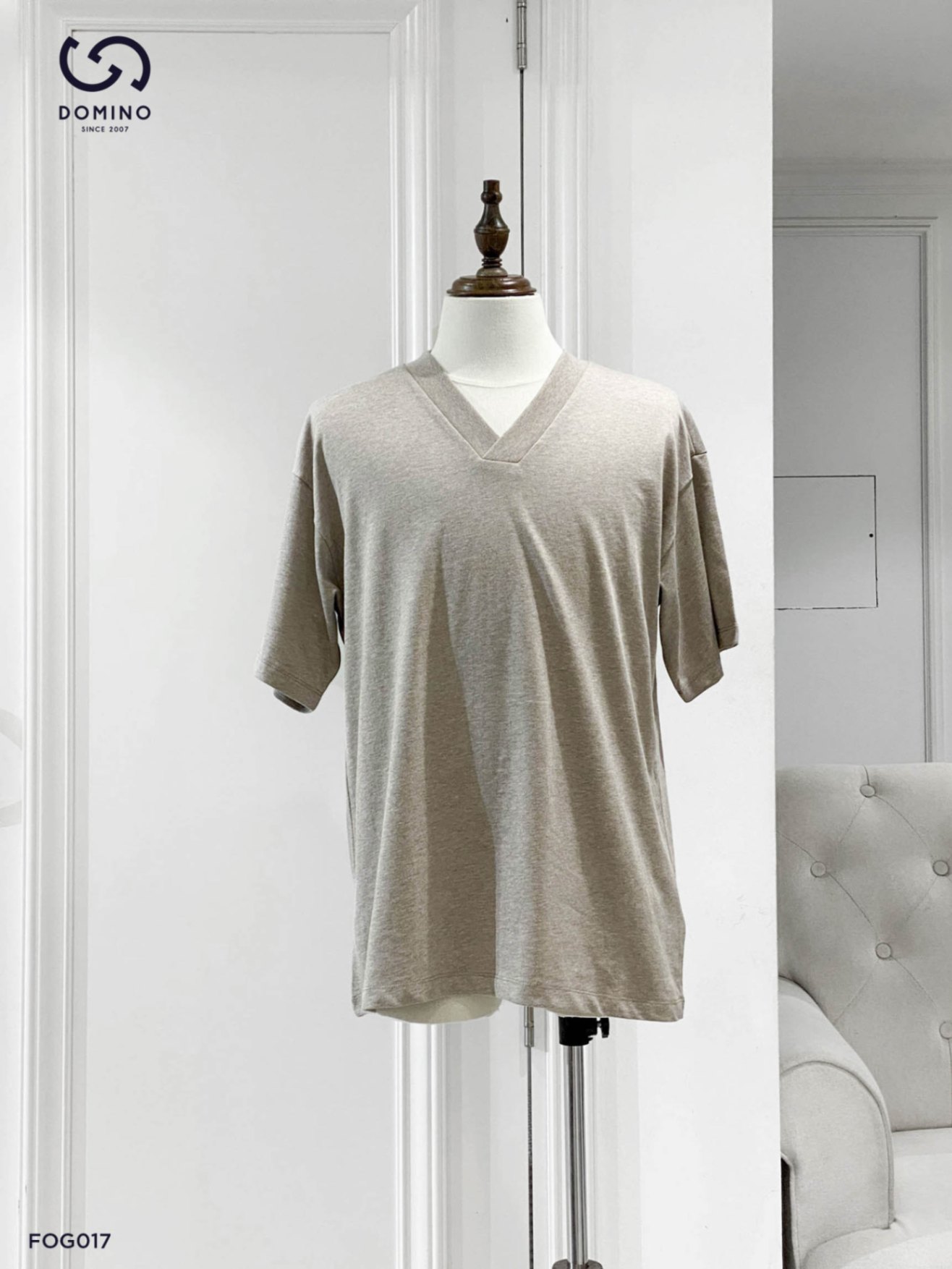 ESSENTIALS FEAR OF GOD - NÂU TRƠN CỔ TIM - FOG017-T