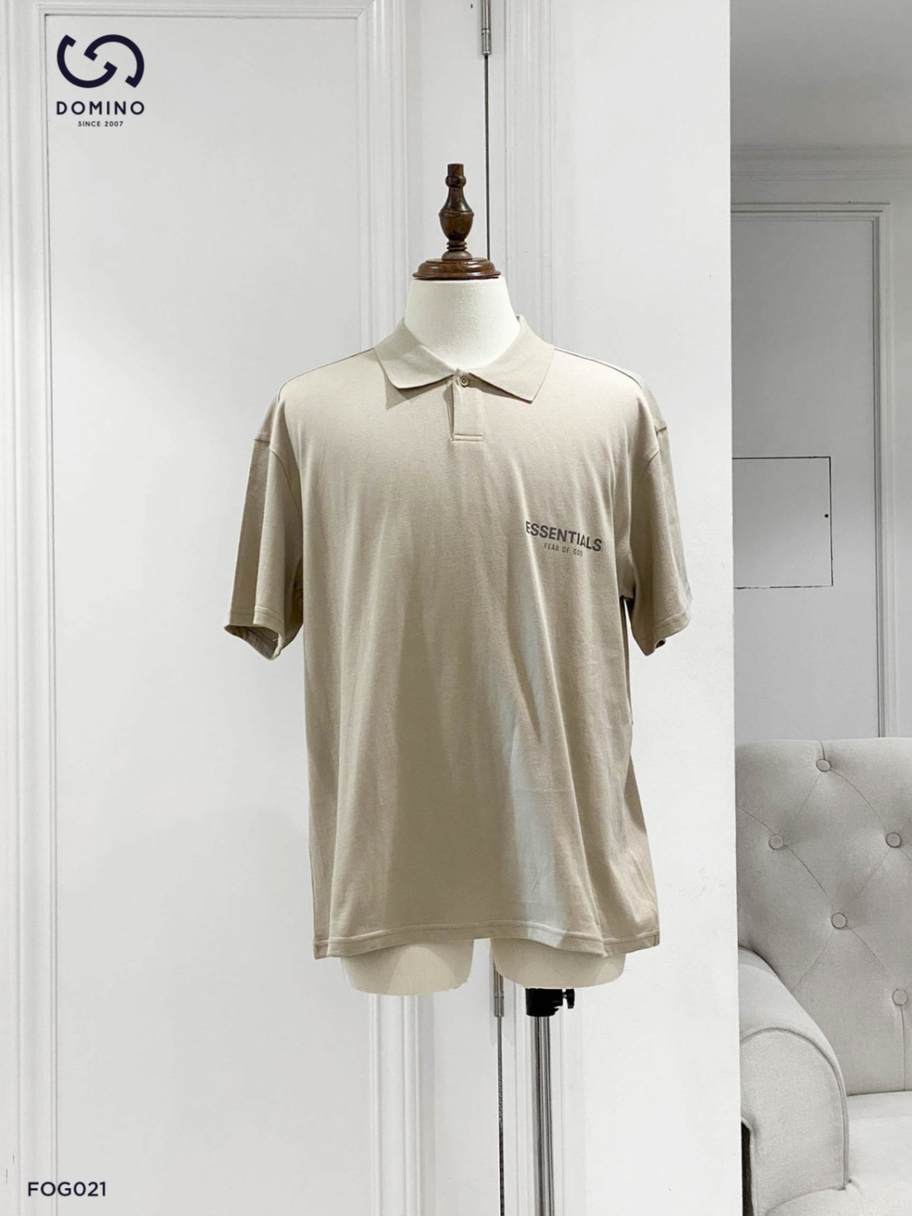 ESSENTIALS FEAR OF GOD - NÂU CHỮ - FOG021-T