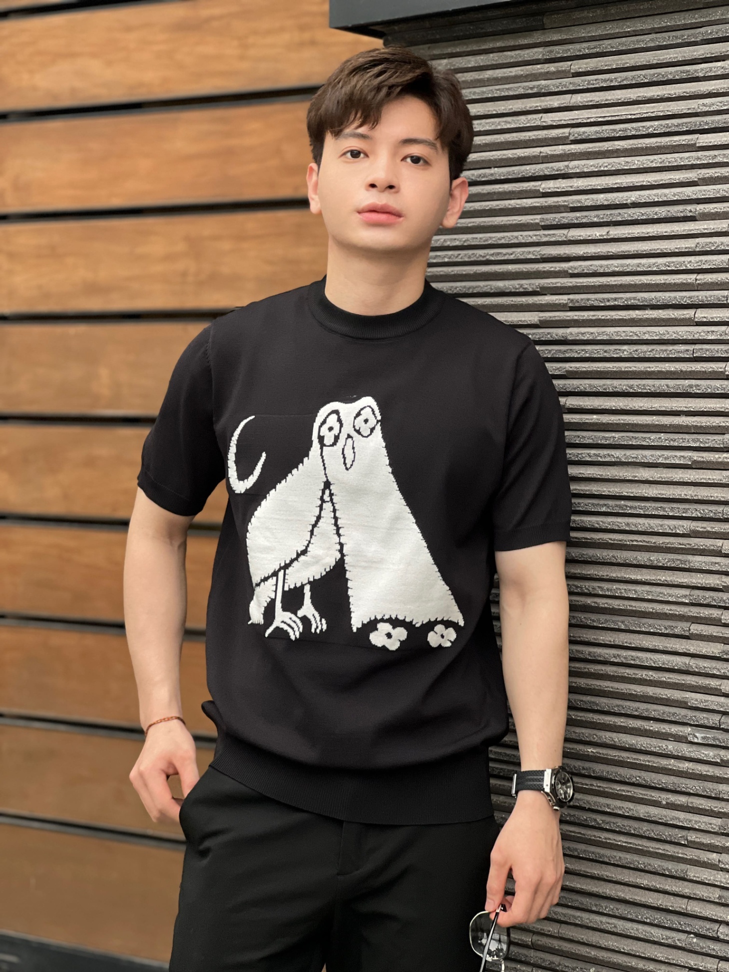 LV - ĐEN HỌA TIẾT TRẮNG - LV087
