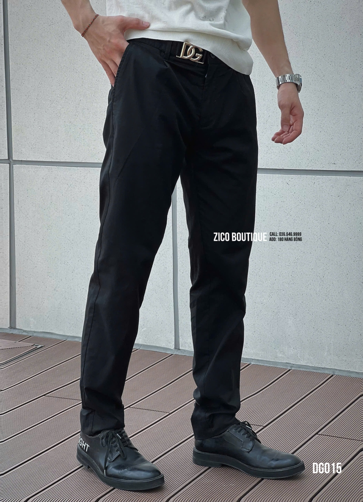 DOLCE&GABBANA - ĐEN KHUY VÀNG - DG015