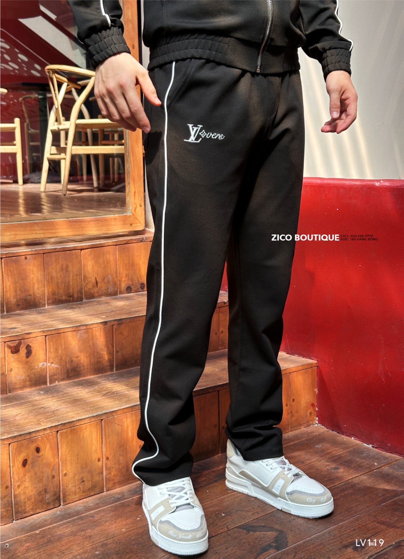 LV - ĐEN SỌC TRẮNG - LV119