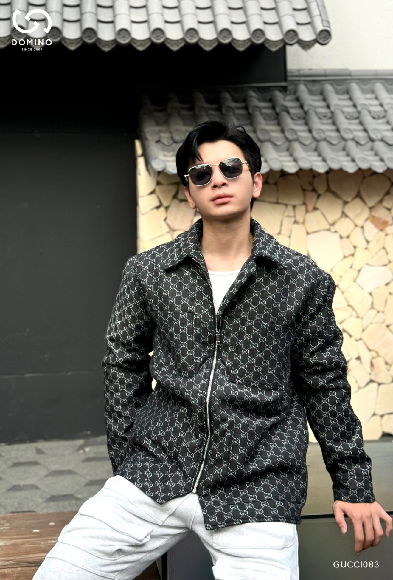 GUCCI - XÁM KHÓA BẠC - GUCCI083-T