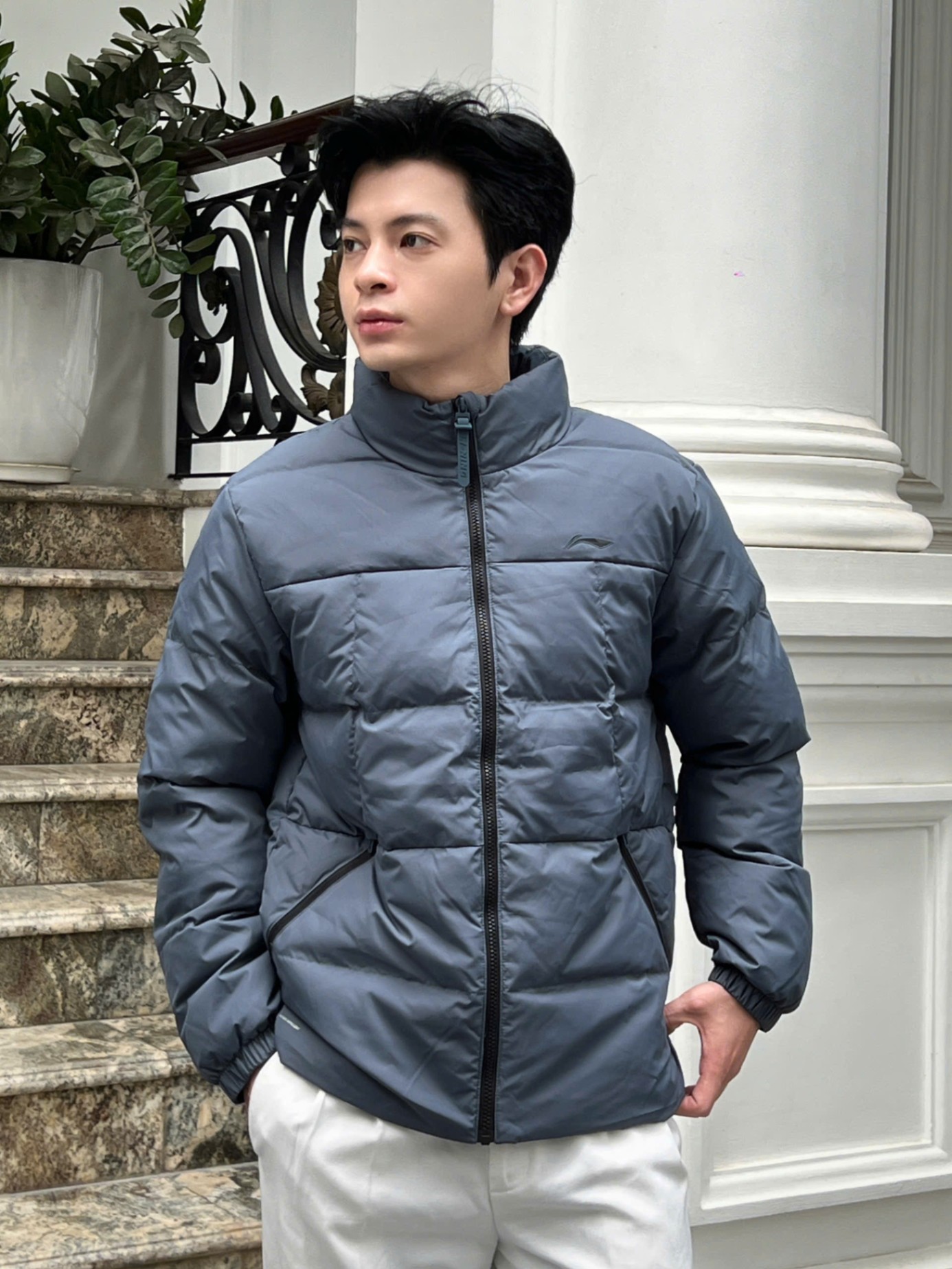 LINING - XANH XÁM - AYMU097-6