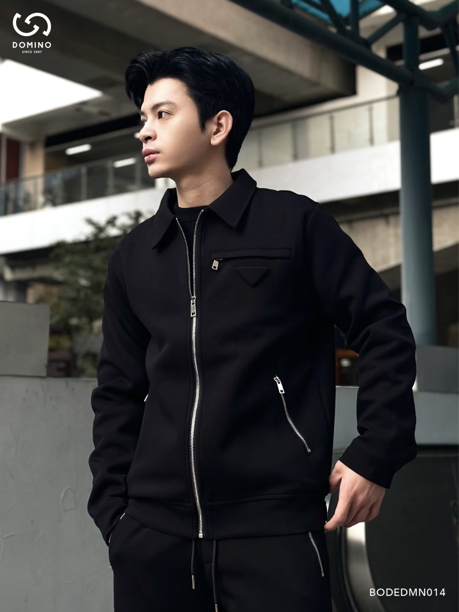 BỘ ĐEN KHÓA TRẮNG - BODEDMN014