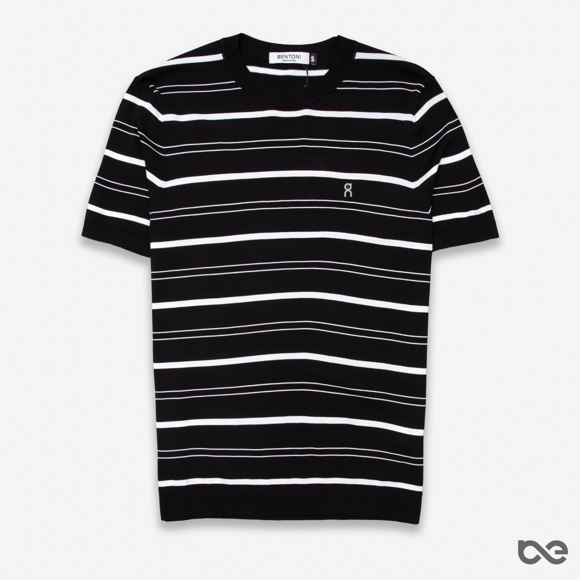 Zen Tee | Đen kẻ trắng