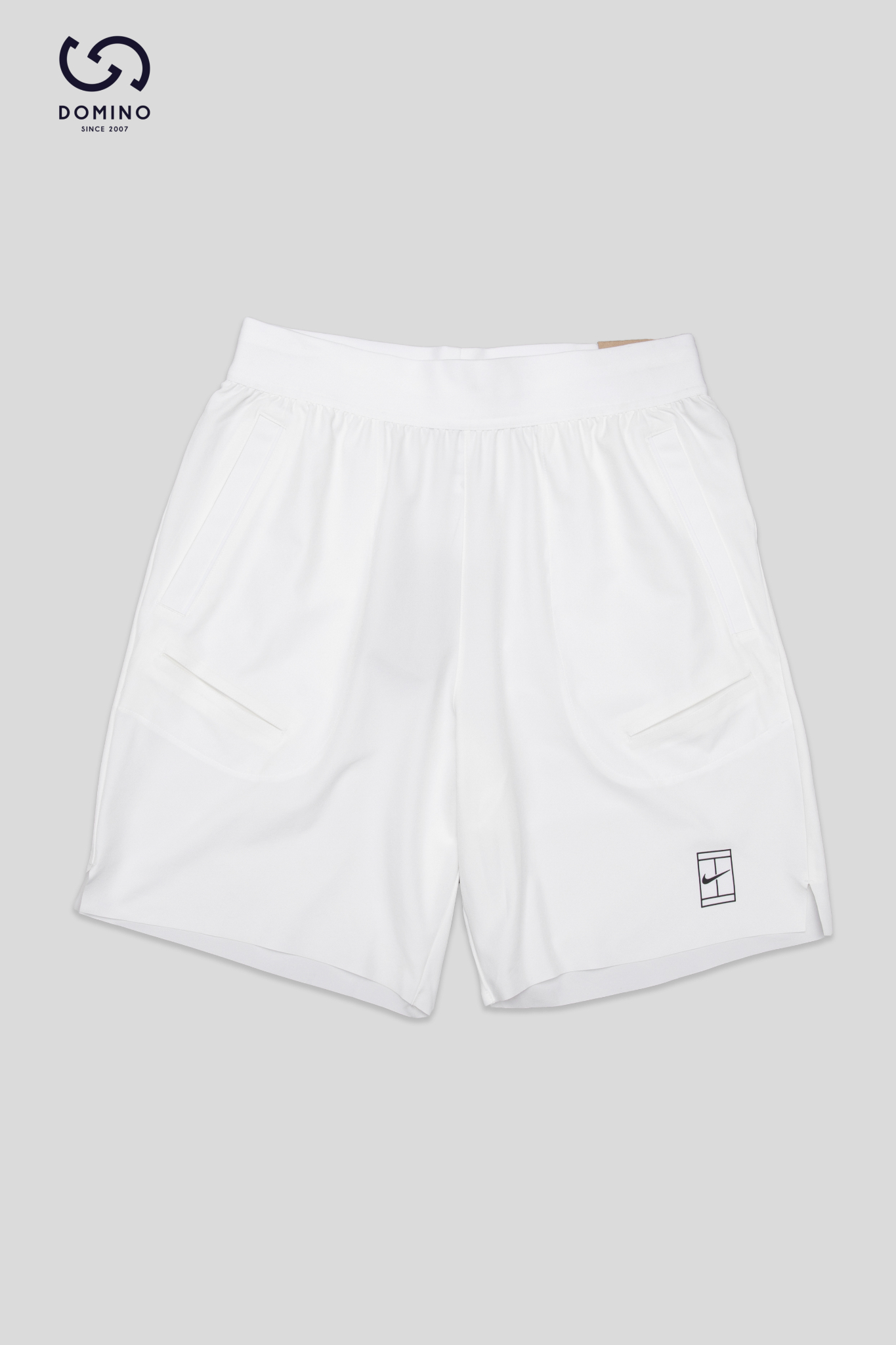 NIKE SHORTS MEN'S NKCT DF ADVTG 8IN WOVEN WHITE - FZ9323-100 - FZ6914-100