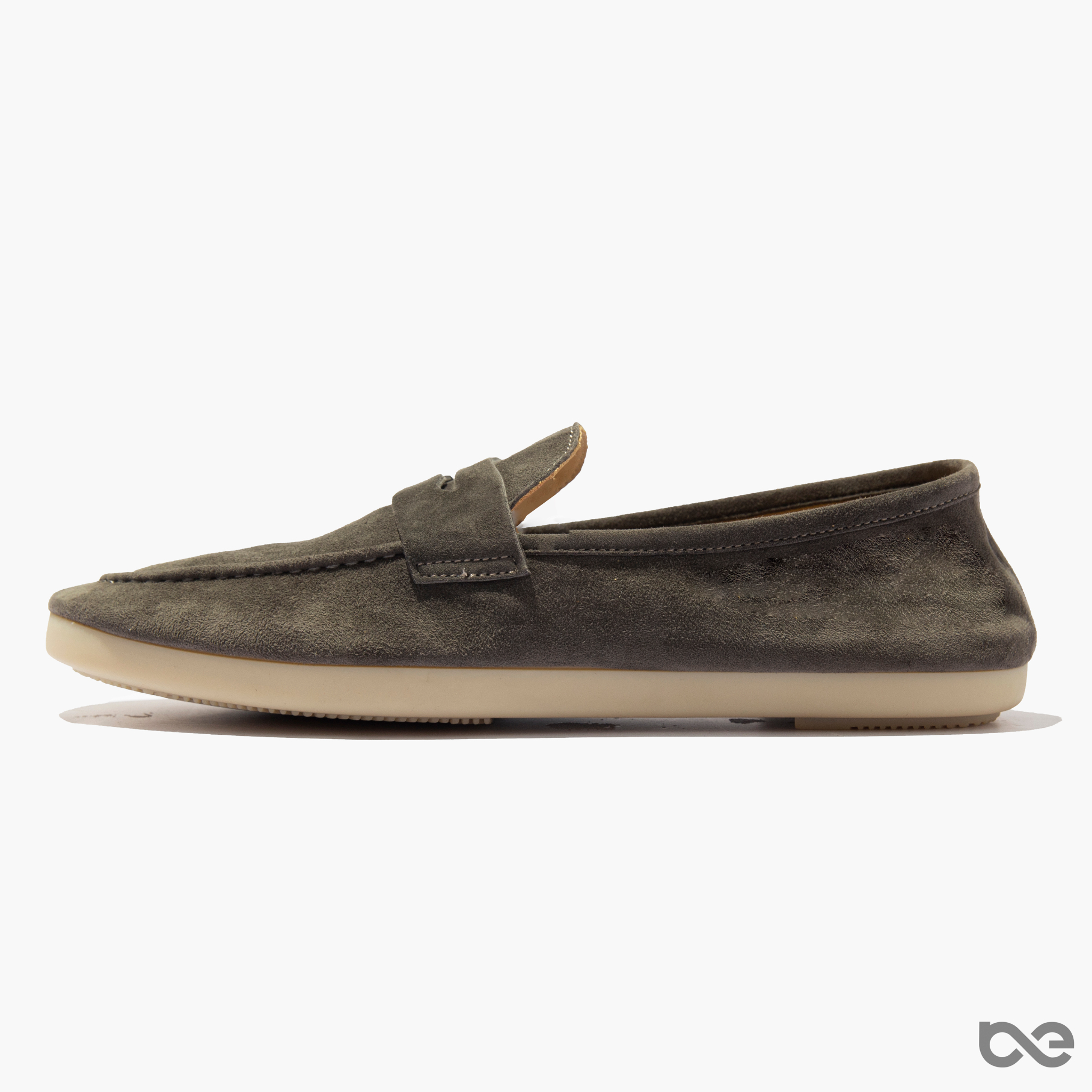 Tanzo Slip-On | Xám da lộn