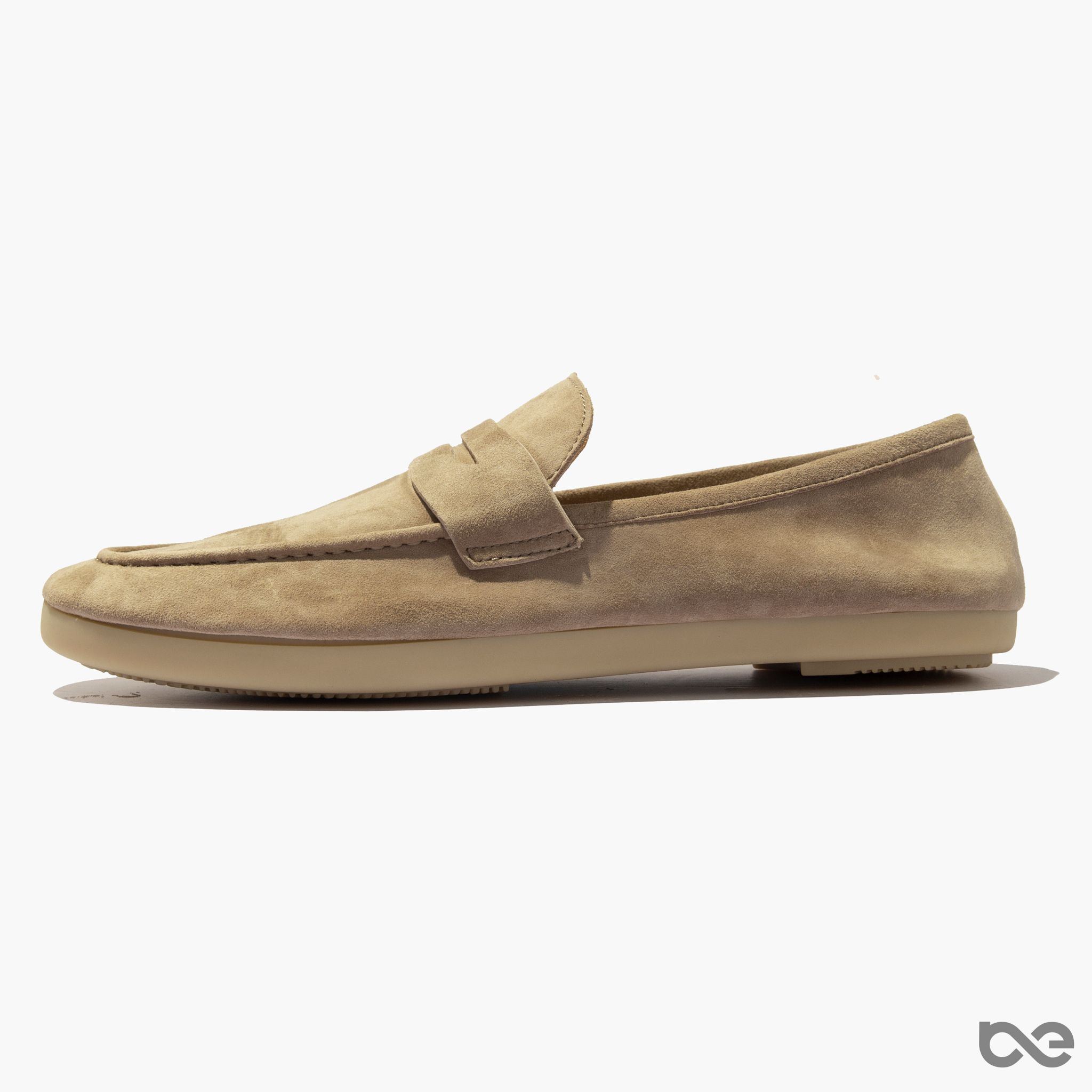 Tanzo Slip-On | Nâu da lộn