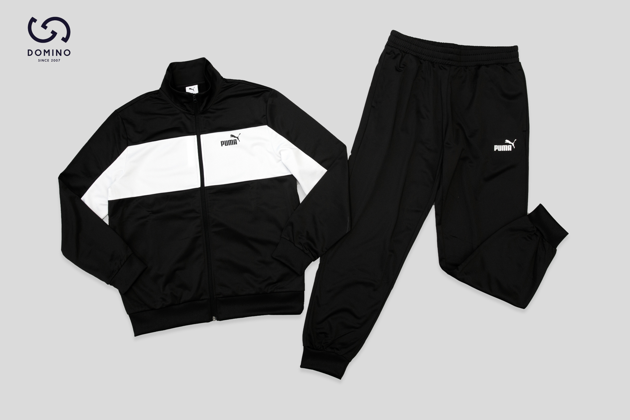 PUMA POLY COLORBLOCK SUIT BLACK - 687740-01 - L