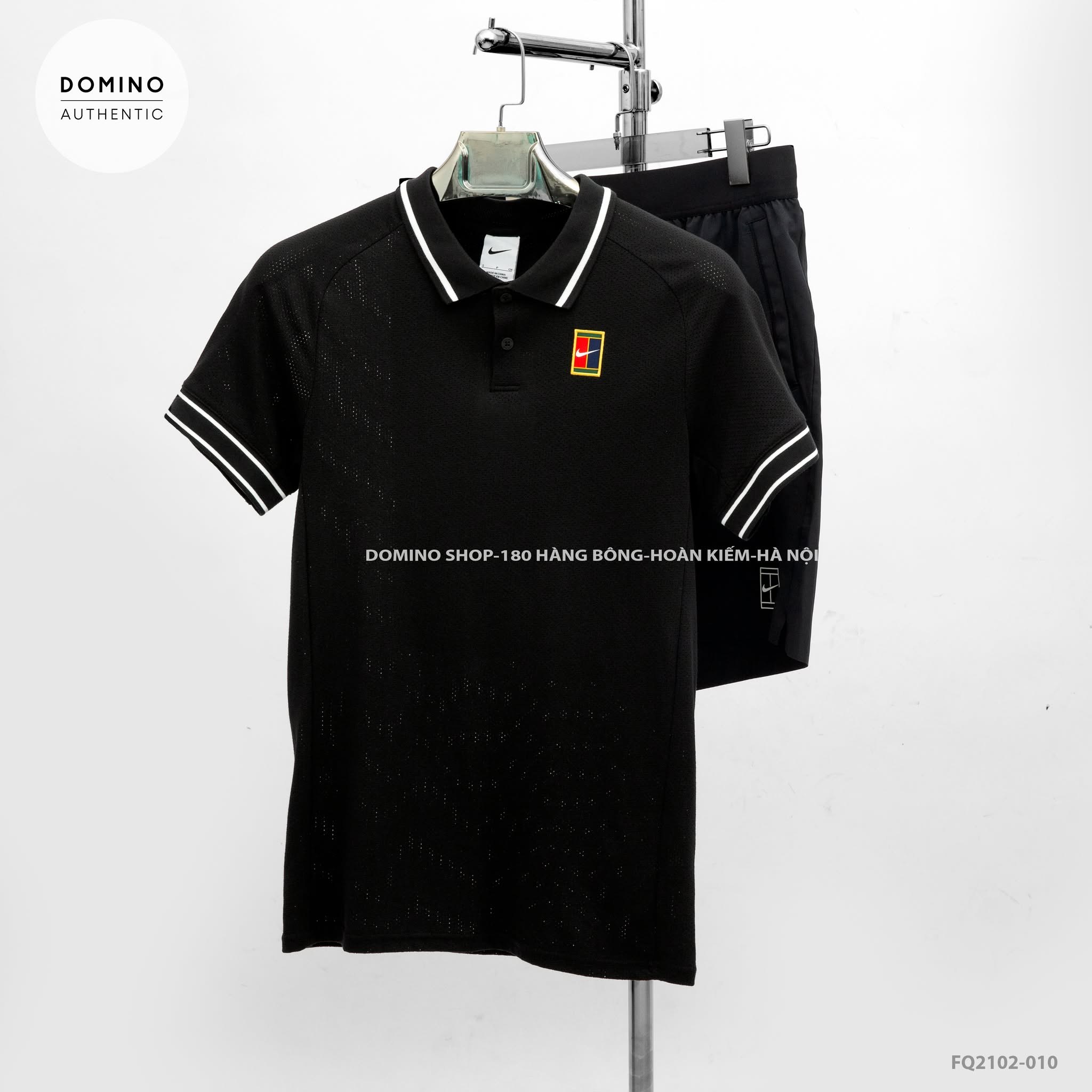 NIKE COURT HERITAGE MEN'S TENNIS POLO - FQ2102-010