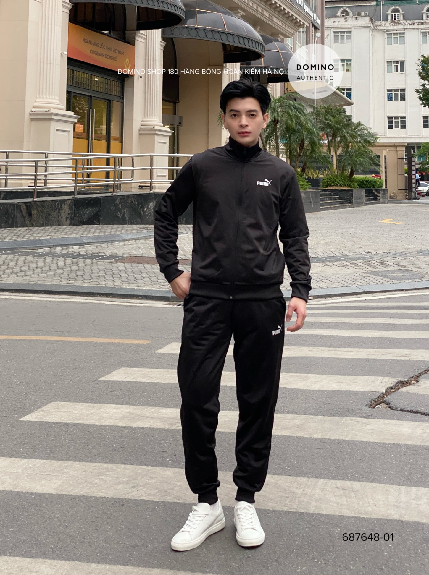 PUMA ESS POLY SUIT BLACK - 687648-01