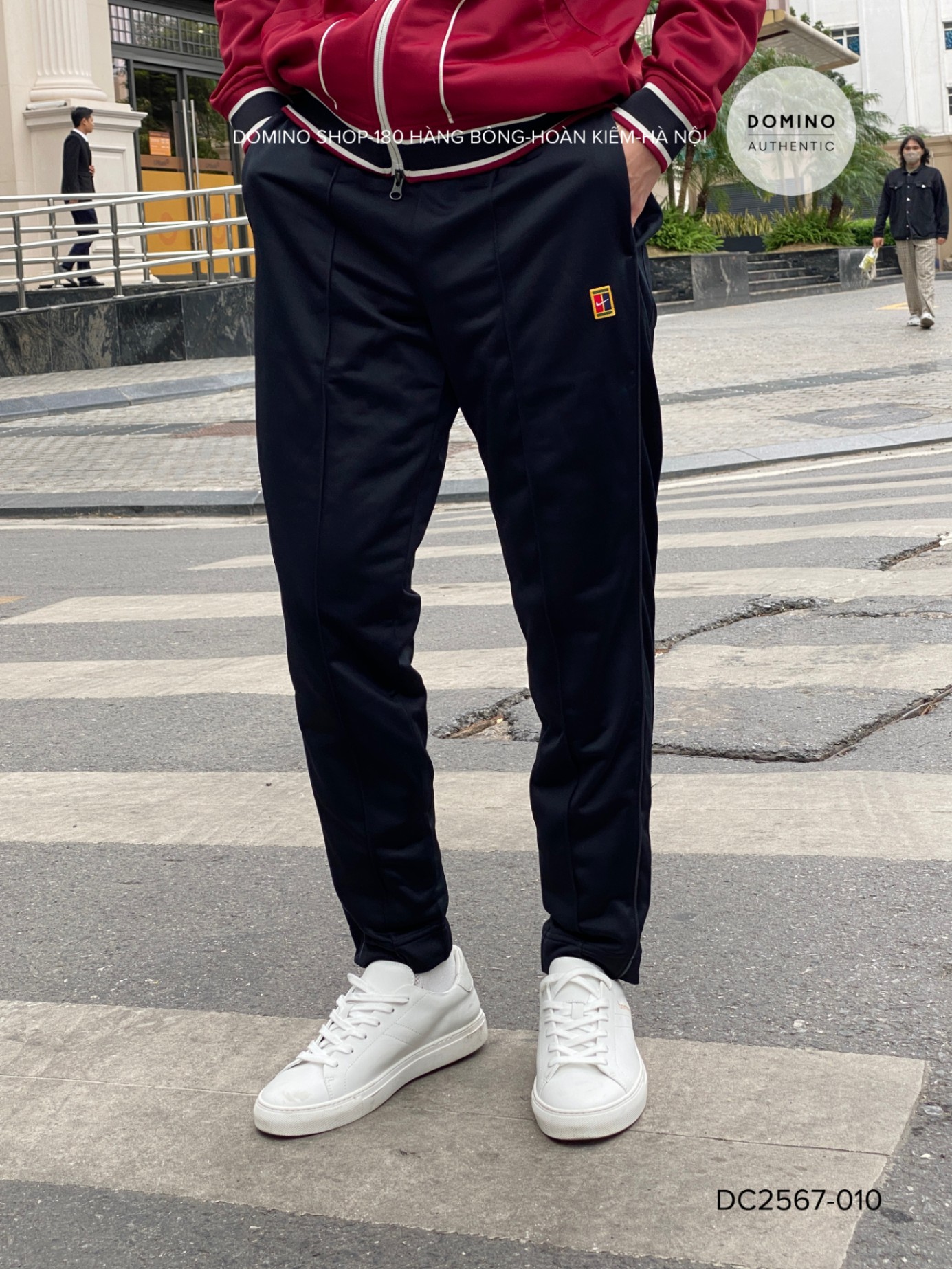 NIKE COURT TENNIS TROUSERS ‘BLACK’ - DC2567-010
