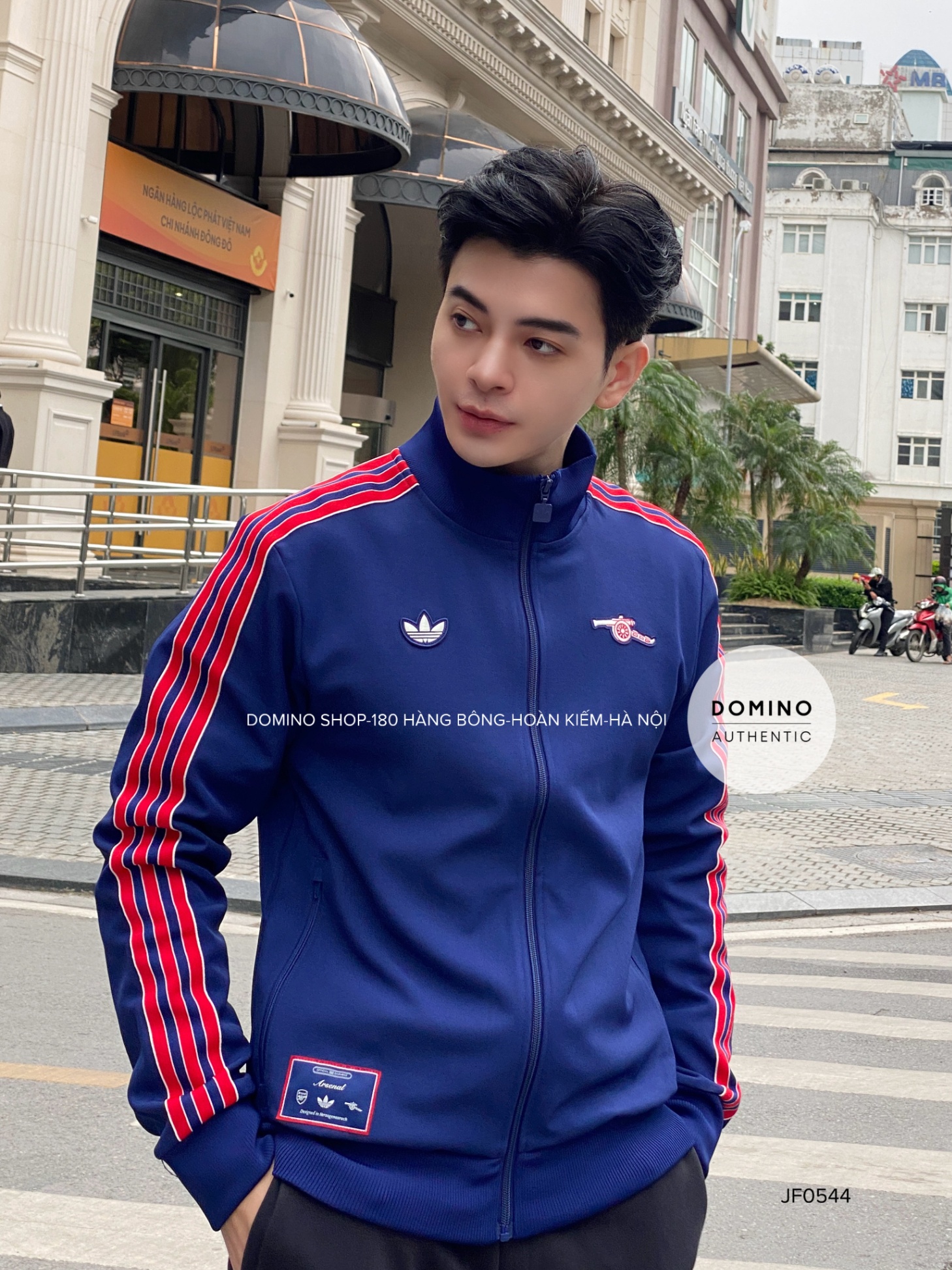ADIDAS TRACK TOP ARSENAL TERRACE ICONS - JF0544