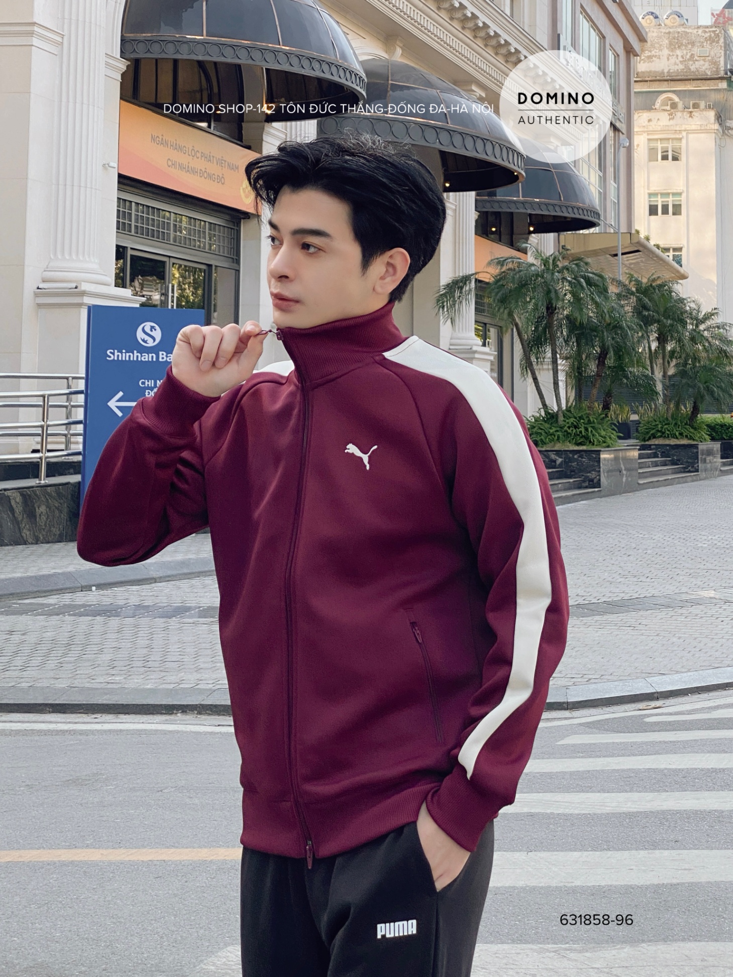 PUMA T7 ALWAYS ON TRACK JACKET RUBY SHIMMER - 631858-96