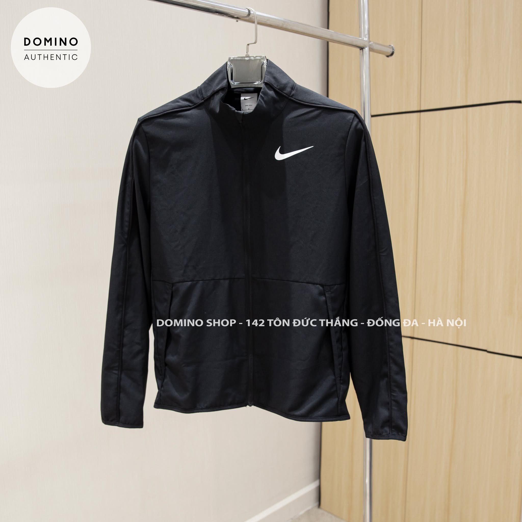 NIKE DRI-FIT TEAM WOVEN JACKET BLACK - DM6620-011
